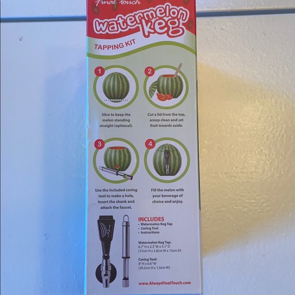 *New In Box* Watermelon or Fruit Keg - Picture 2 of 2